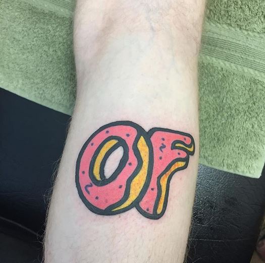 odd future donut tattoo